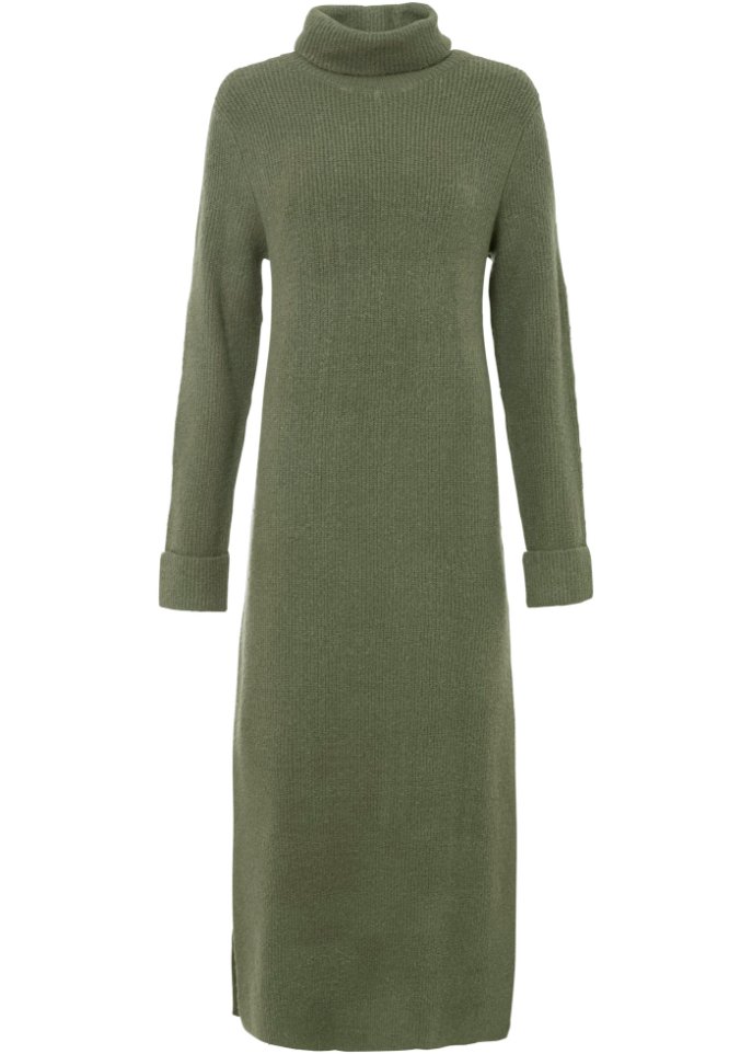 Strickkleid mit Rollkragen