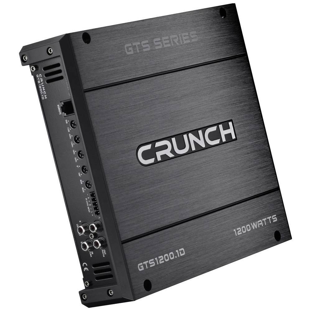 Crunch GTS Monoblock Auto-Subwoofer (Lautstärke-/Bass-/Höhen-Regelung)