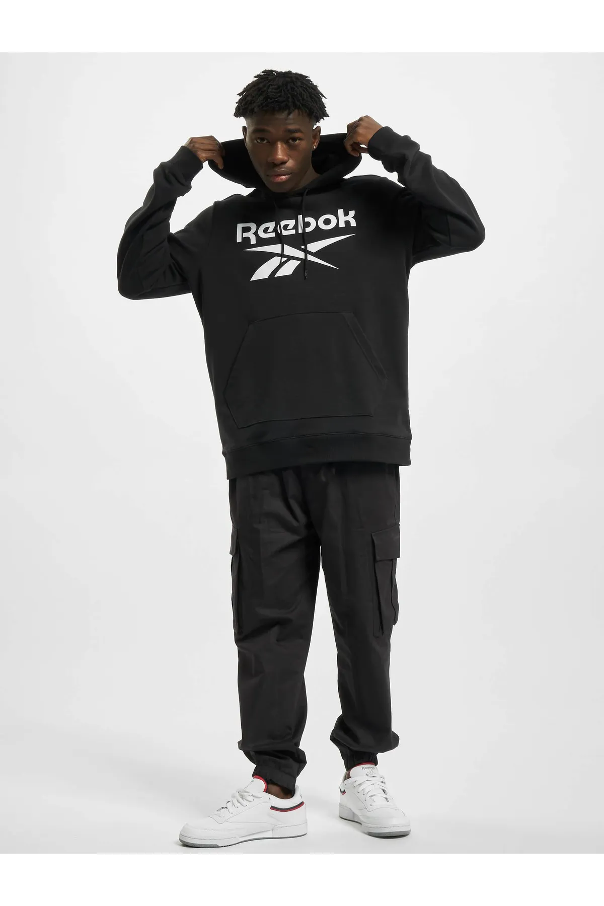 Reebok  Herren Reebok Identity French Terry OTH Big Logo Hoody