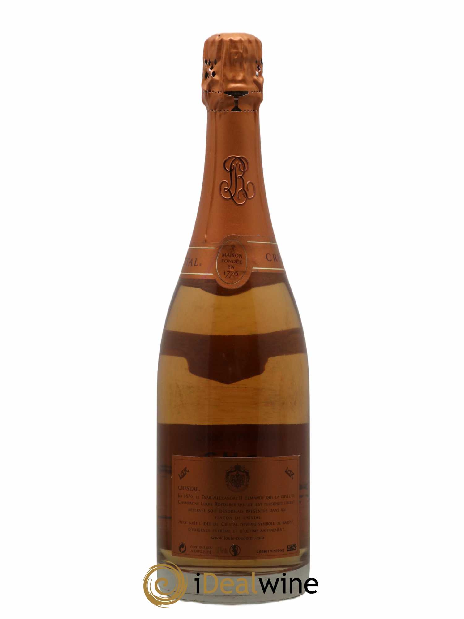 Cristal Louis Roederer  2005 - Lot de 1 Bouteille