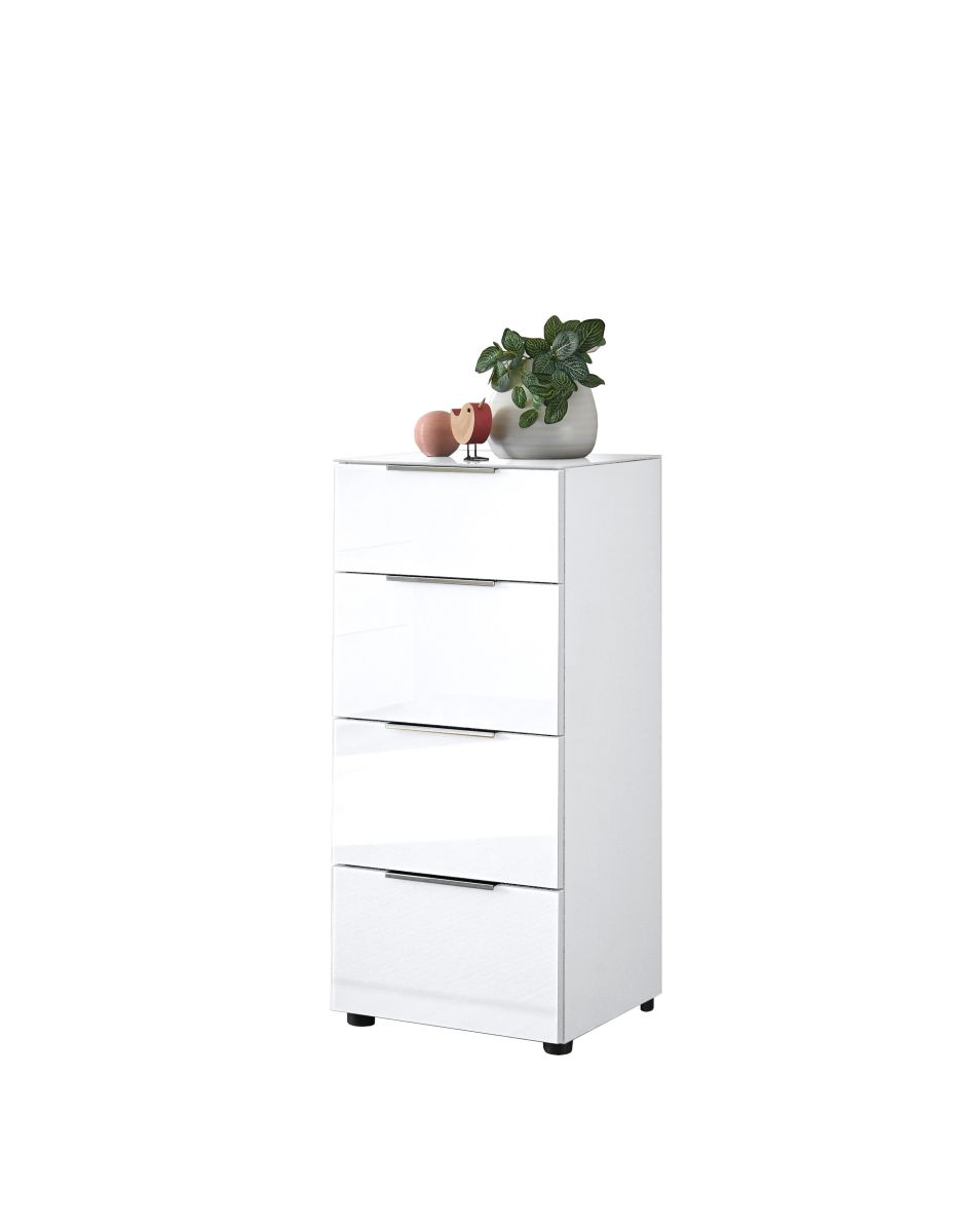 Kommode Santorin Weiß 45 x 99 cm