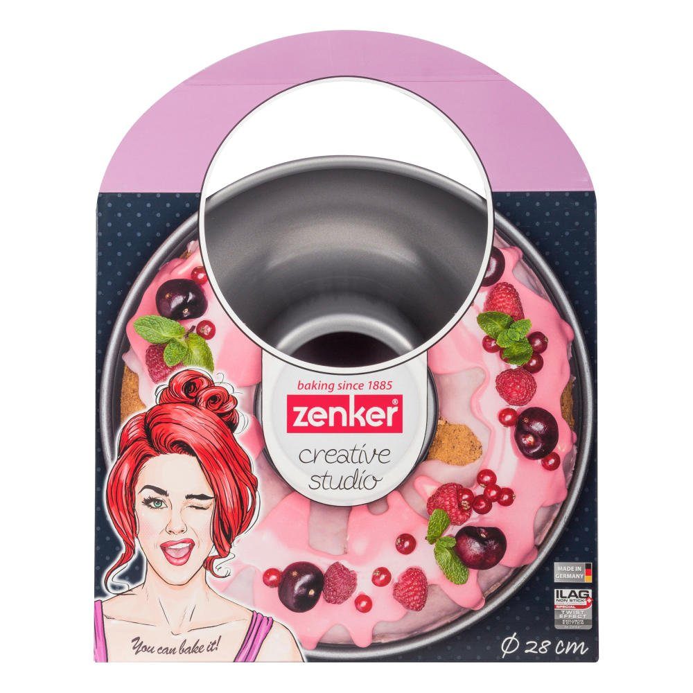 Zenker Backform Creative Studio Kranzform 28 cm
