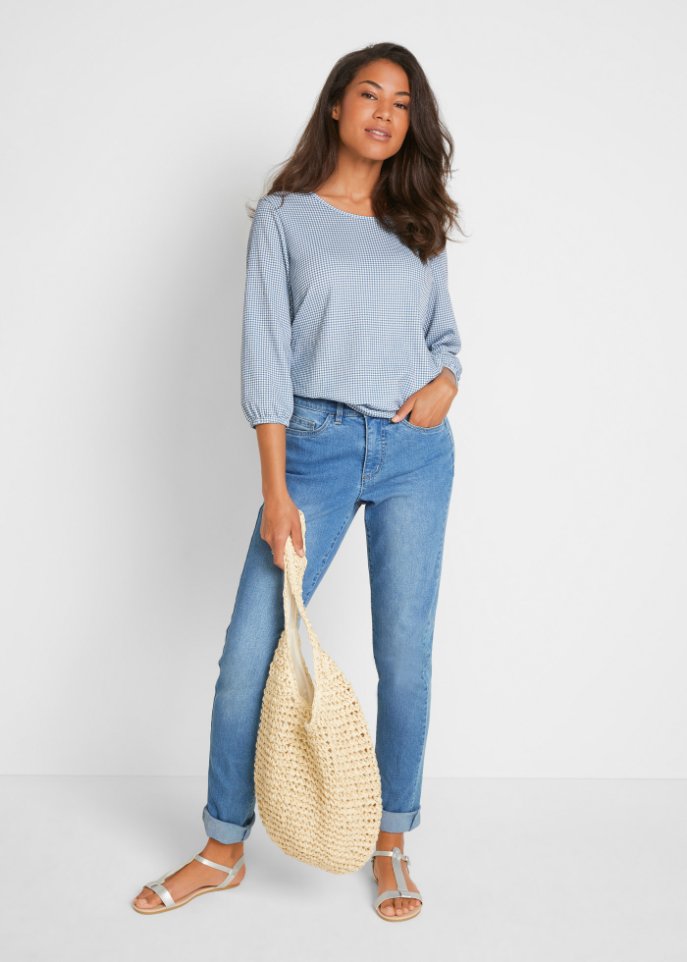 Komfort-Stretch-Jeans, Straight