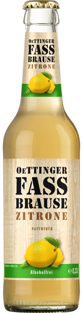 Oettinger Fassbrause Zitrone