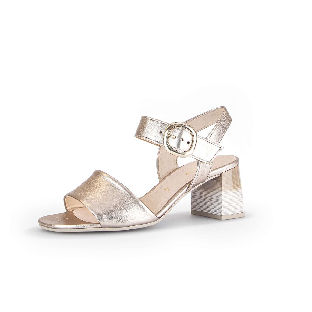 Gabor fashion Riemchensandale gold