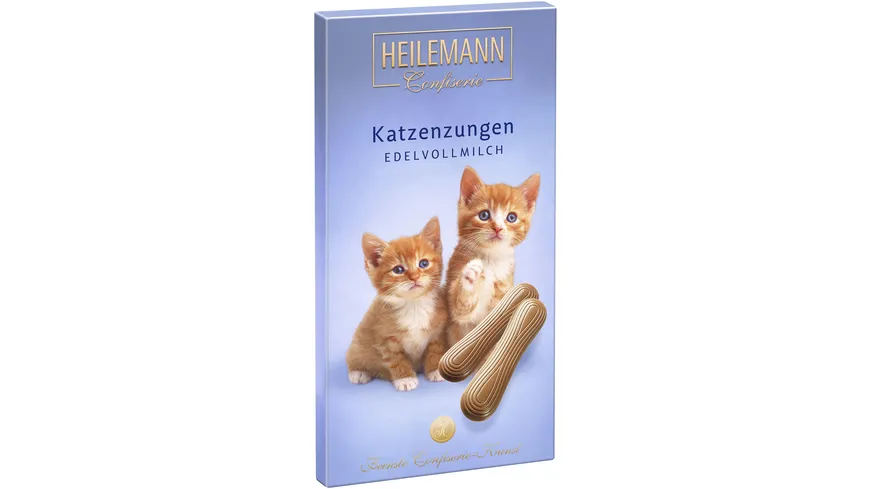 Heilemann Katzenzungen aus Vollmilch-Schokolade 75 g