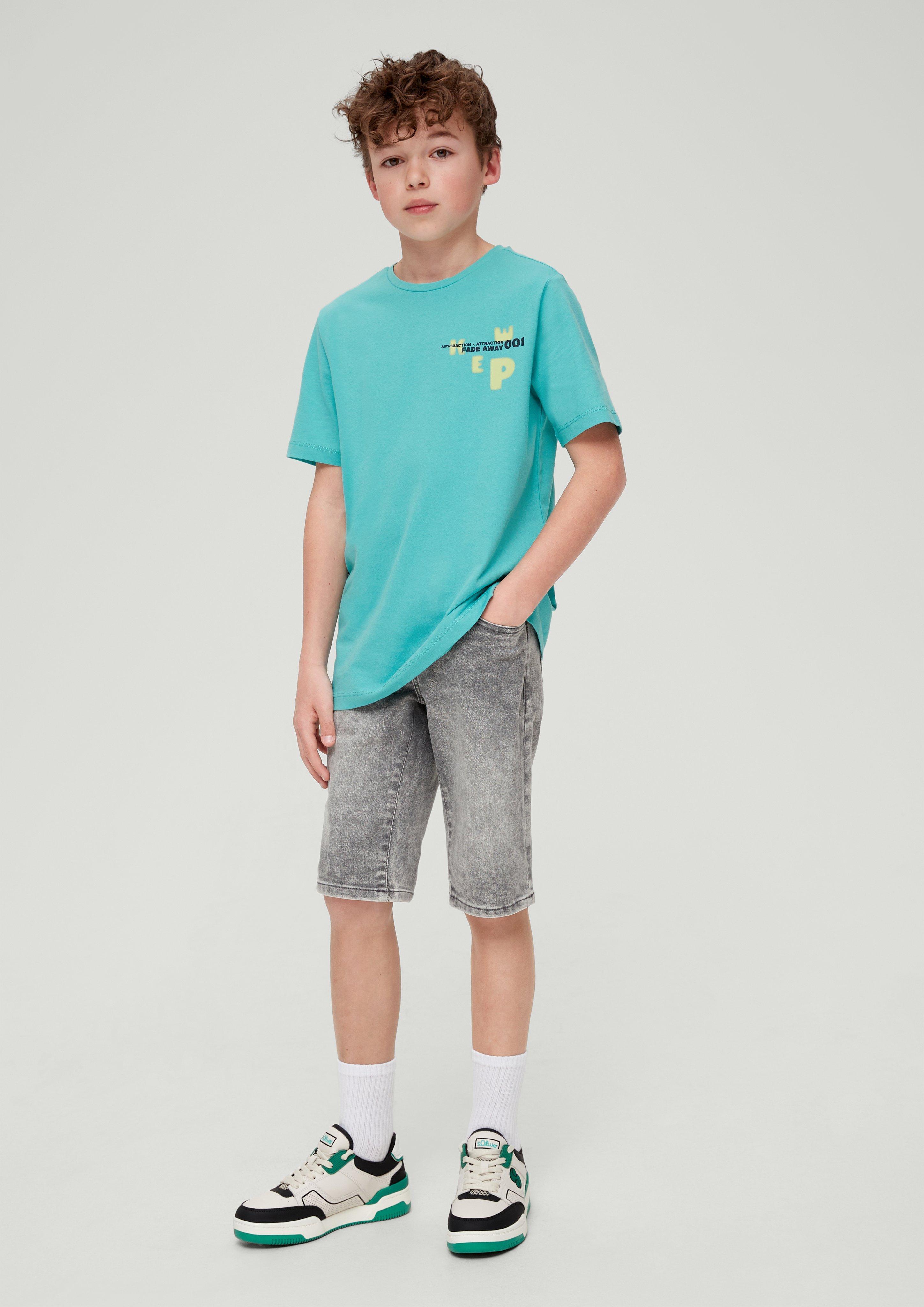 Jerseyshirt mit Frontprint  2130484-6632