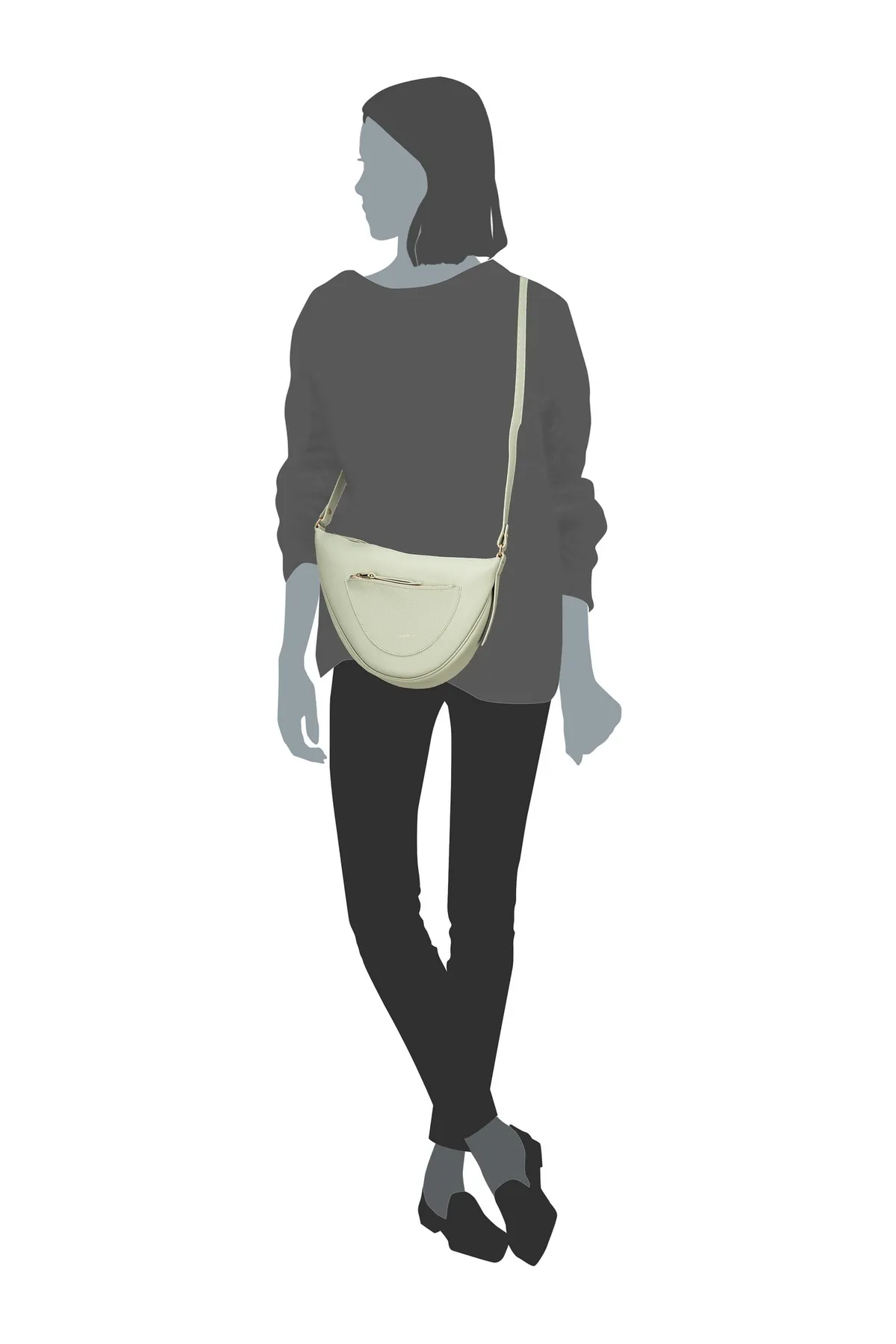 Coccinelle  Rucksack - Grün - Unifarben