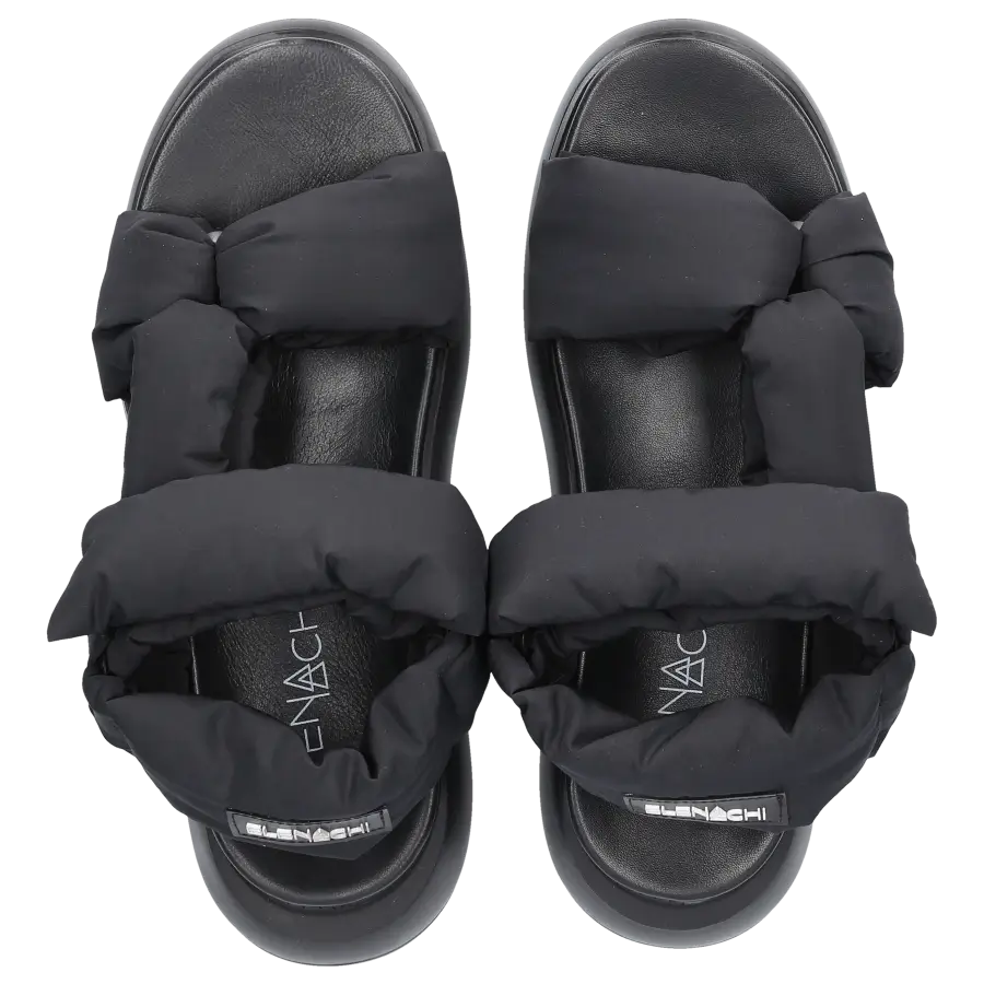 Elena Iachi - Sandalen E3260 Nylon - schwarz