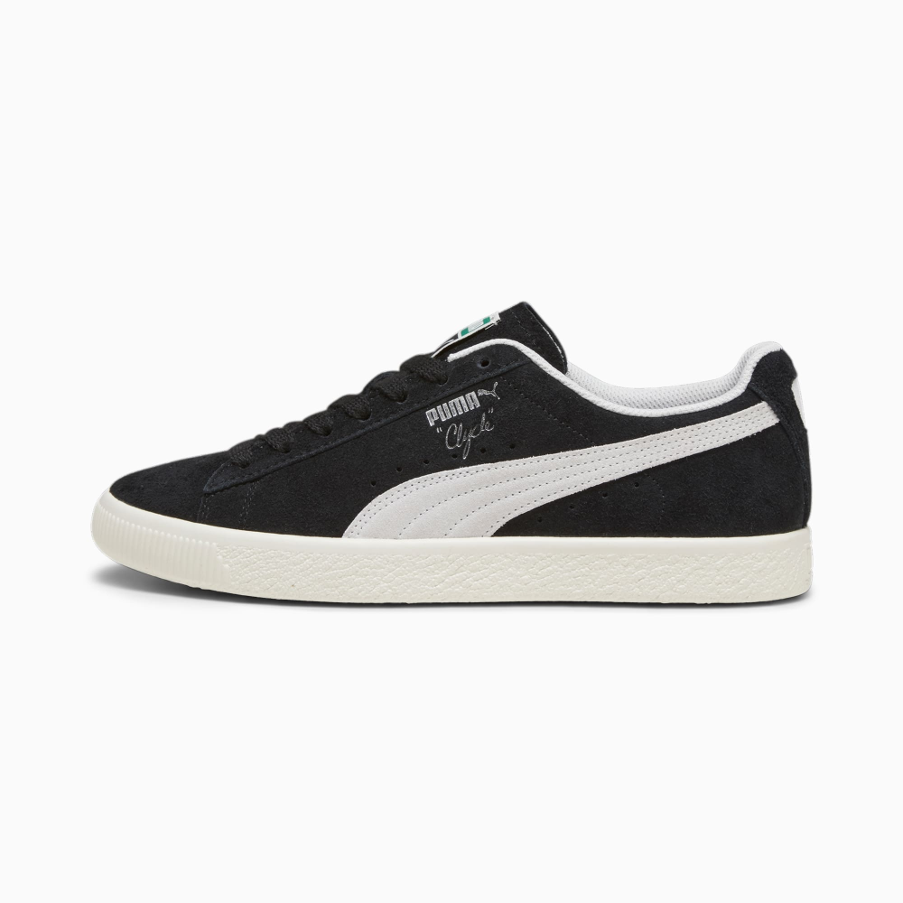 PUMA Clyde Hairy Suede 393115-02 / schwarz