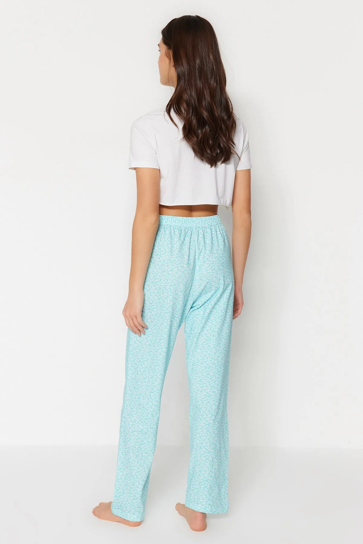 Trendyol Collection  Pyjamahose - Blau - Straight