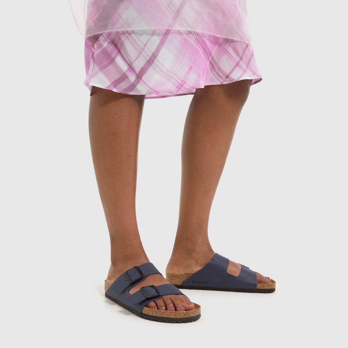 BIRKENSTOCK – Arizona – Marinblå sandaler