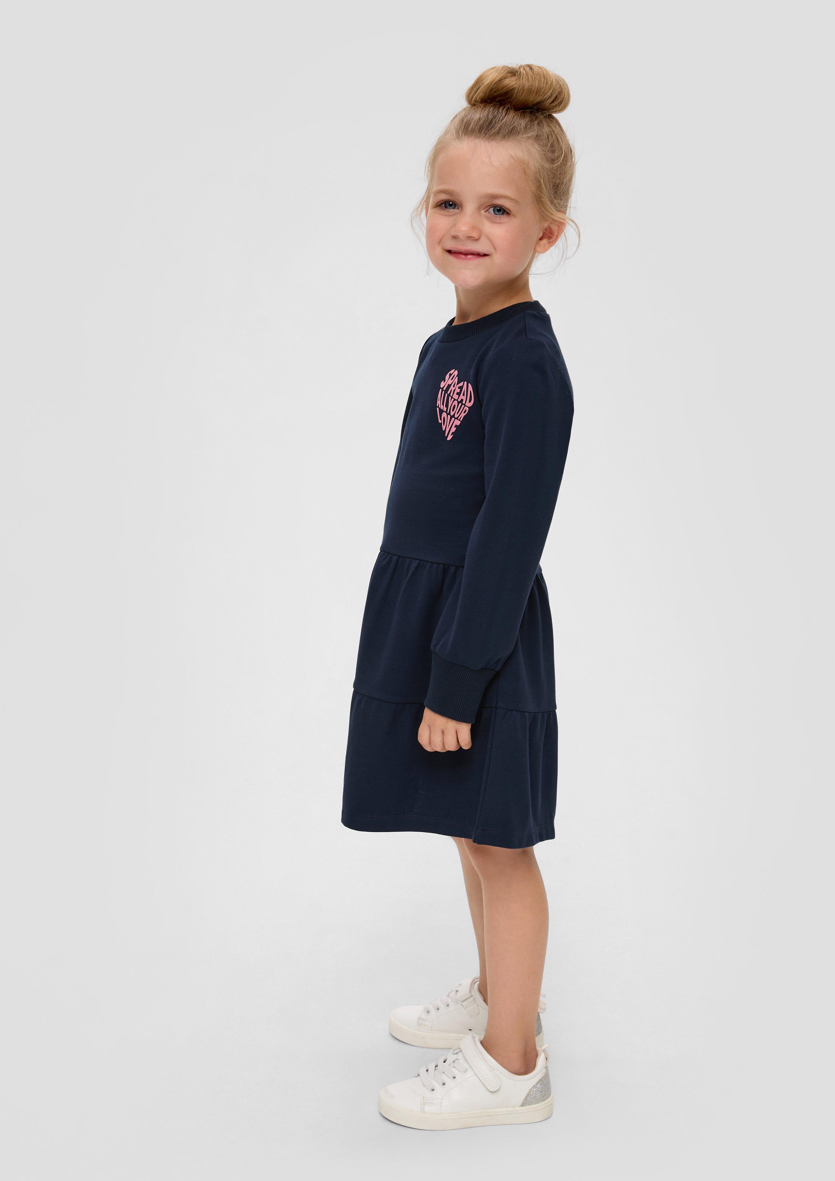 Stufenkleid aus Viskosemix  2133914-5952
