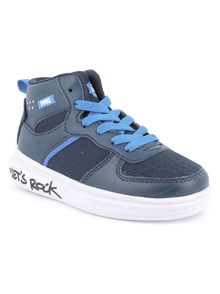 Primigi Leder-Sneakers in Dunkelblau günstig kaufen