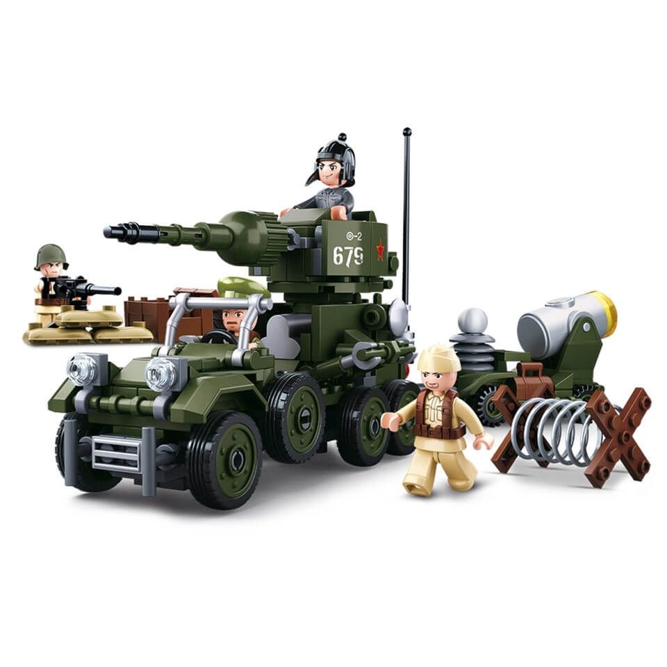 4in1 Geschenkbox WWII Bausteine Set M38-B0679