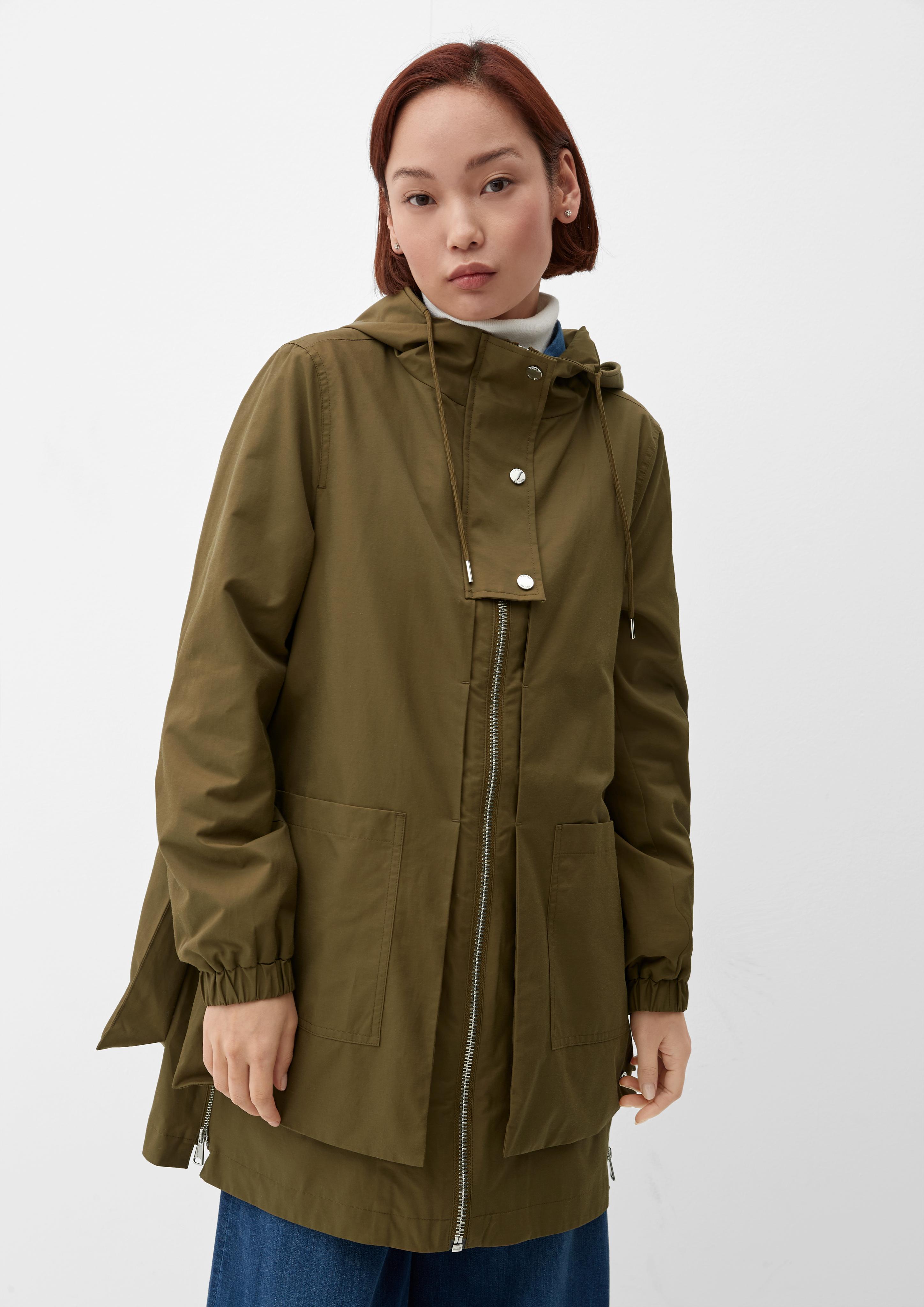 Outdoorjacke mit Layer-Optik  2126413-7723