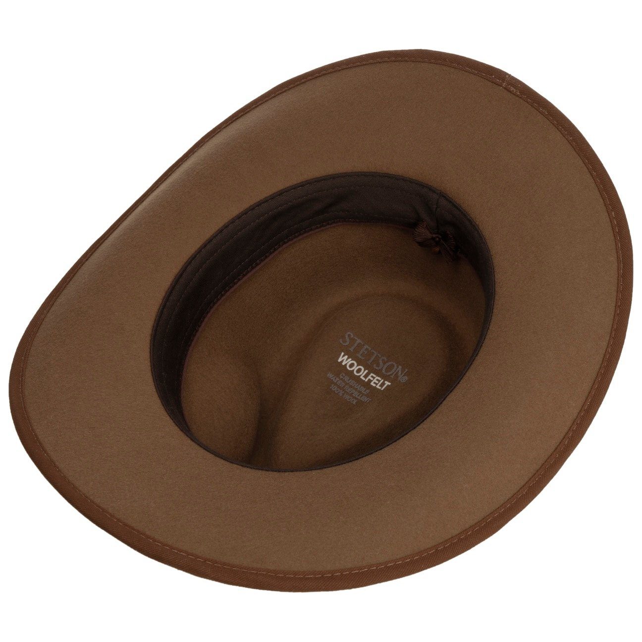 Stetson Cowboyhut (1-St) Wollfilzhut mit Lederband