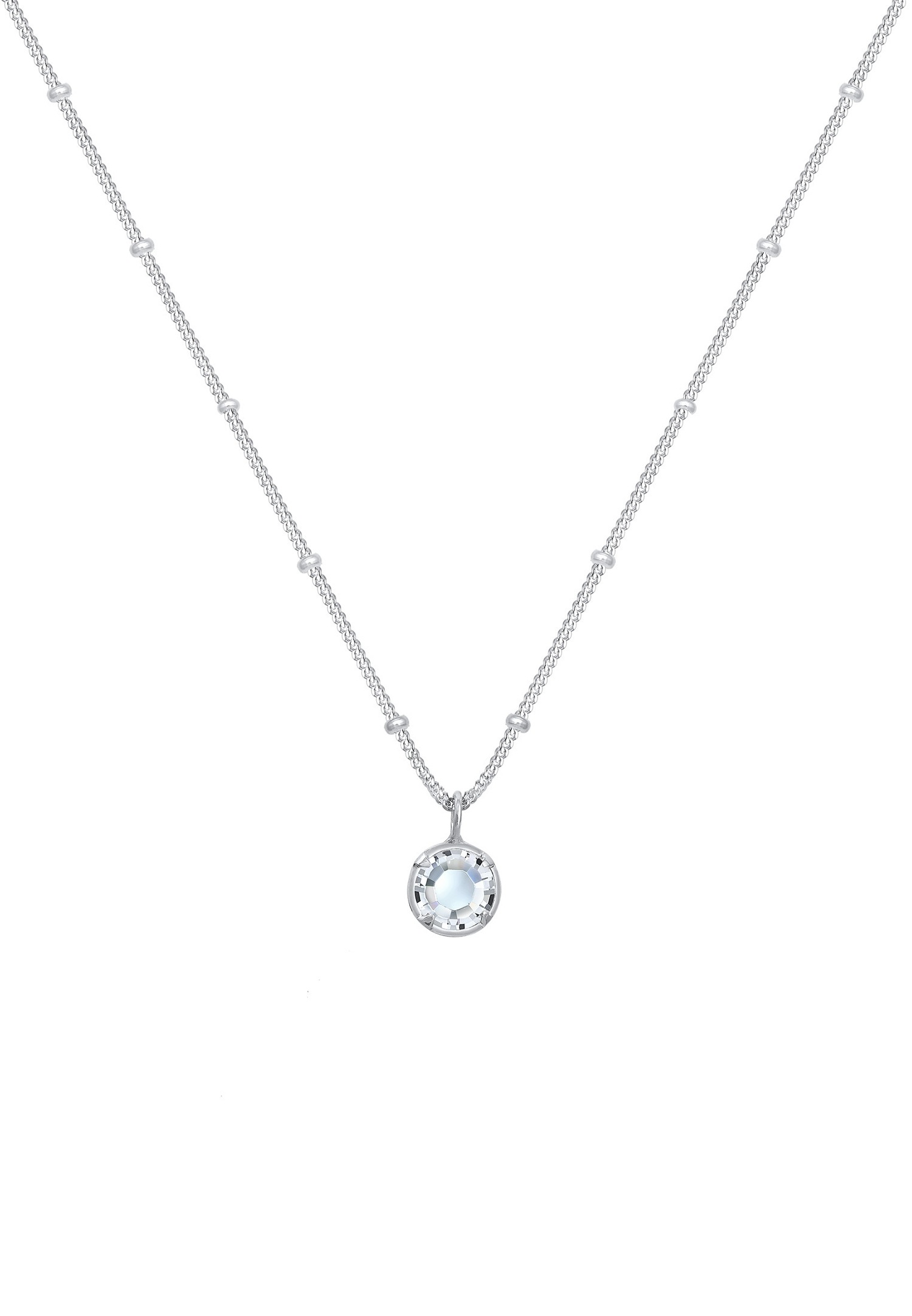 Ženski elegantni obesek Elli s kristali iz 925 sterling srebra