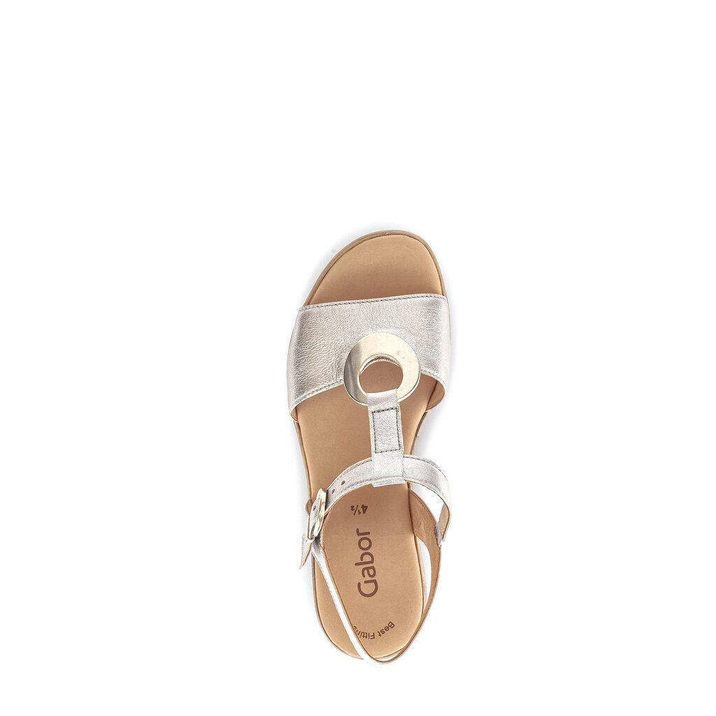 Gabor fashion Plateau Sandale gold
