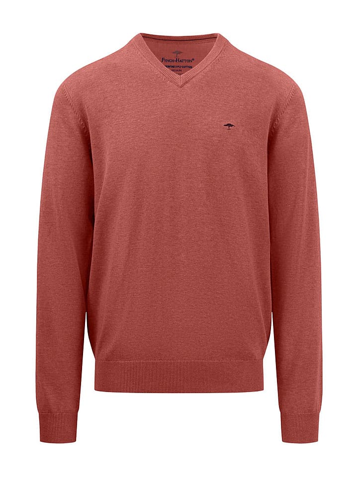 FYNCH-HATTON Pullover in Rostrot günstig kaufen