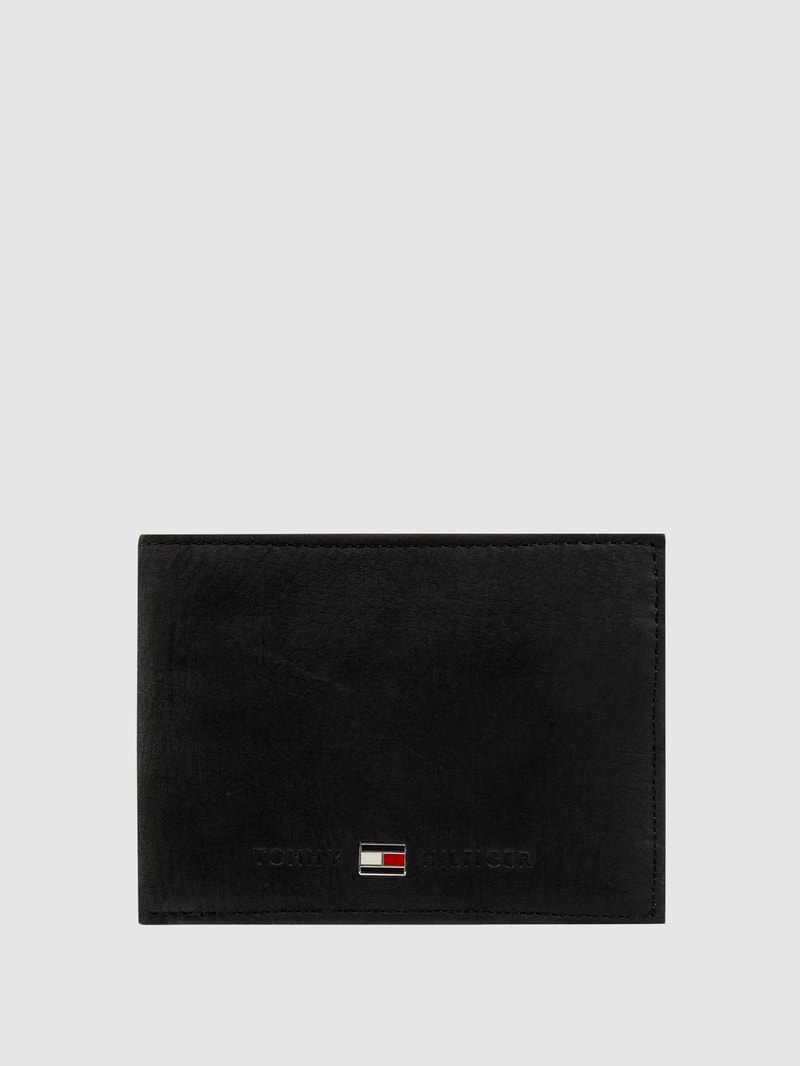 Geldbörse aus Leder in schwarz