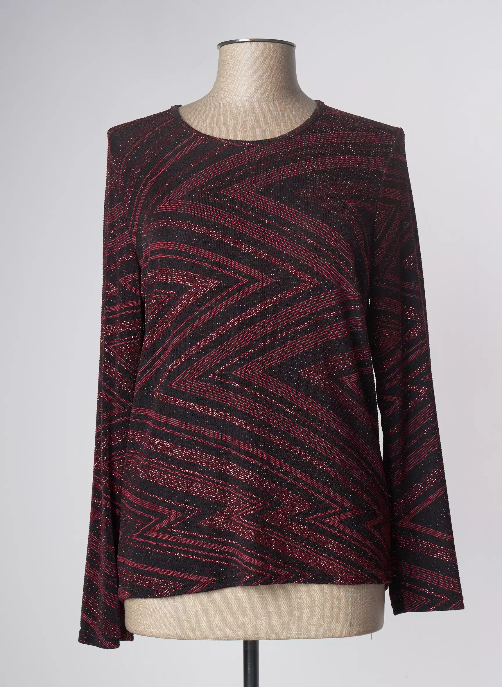 Un Temps Pour Elle Tops Femme couleur rouge