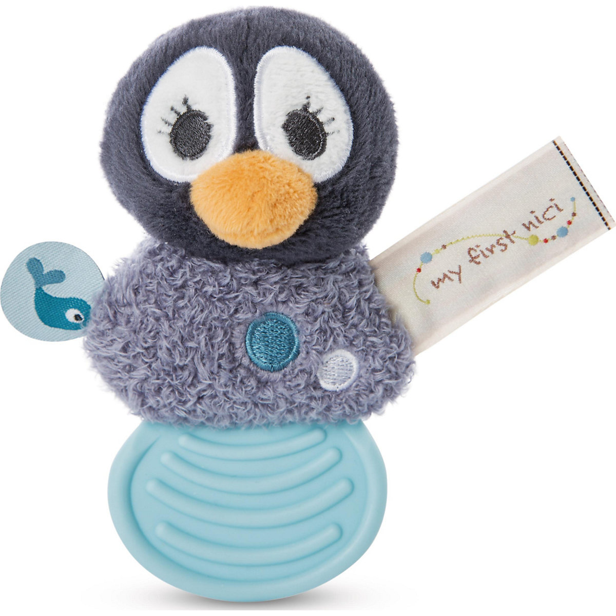 Beißring Pinguin Watschili, 11 cm (48044)