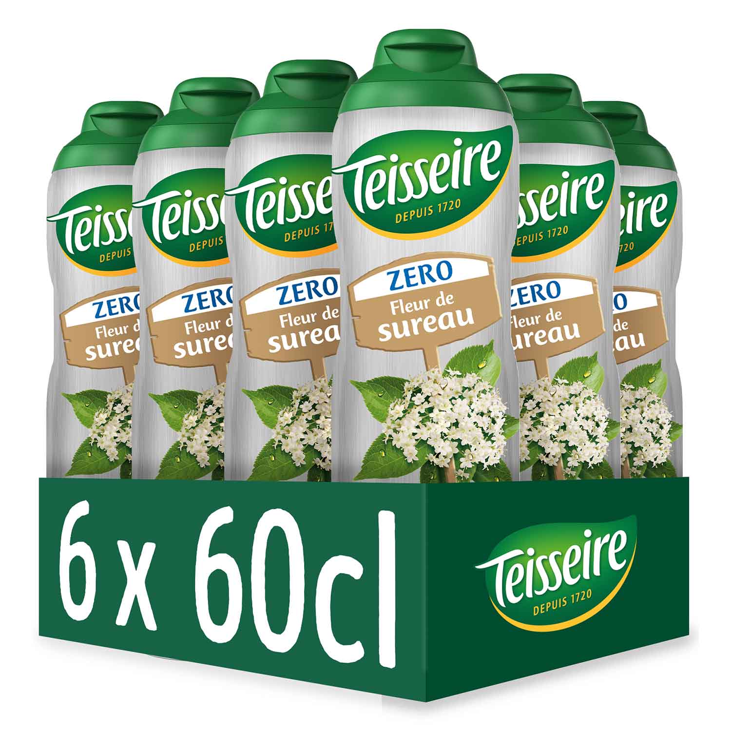 Teisseire Zero Holunderblüten 600ml