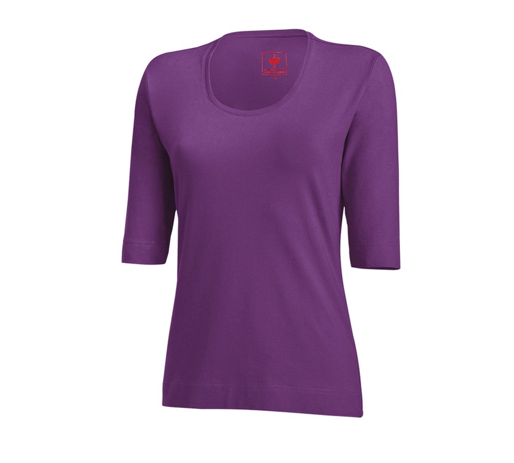 e.s. Shirt 3/4-Arm cotton stretch, Damen