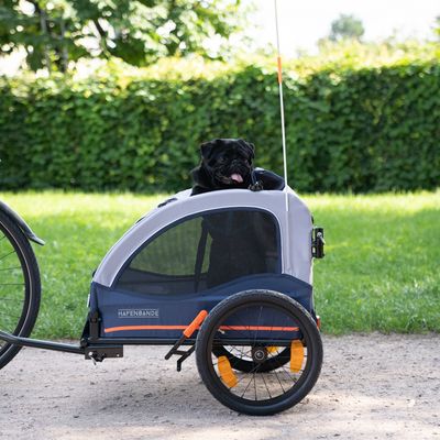 HAFENBANDE Fahrradanhänger Cabby M inkl. zwei Kupplungen