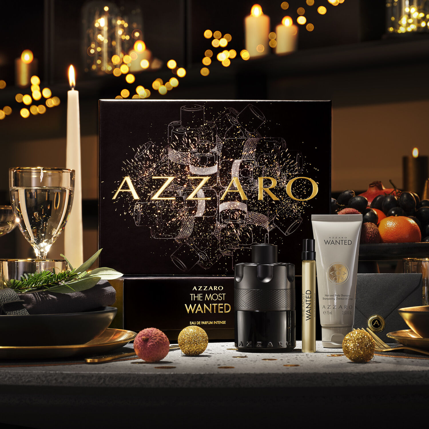 Azzaro The Most Wanted Coffret Eau de Parfum Intense 100ml + 2 Produits