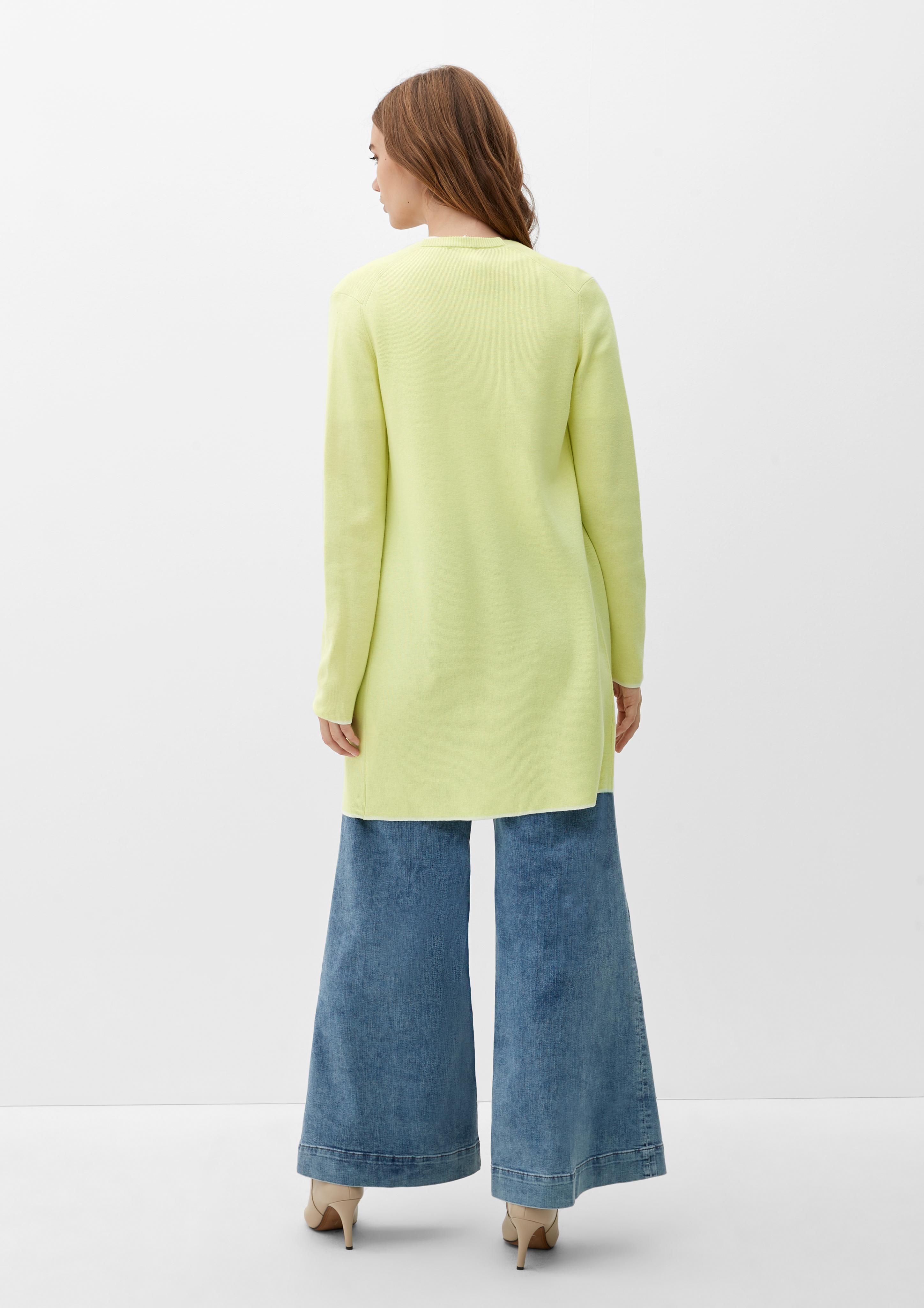 Langer Double Face-Cardigan  2121682-7015