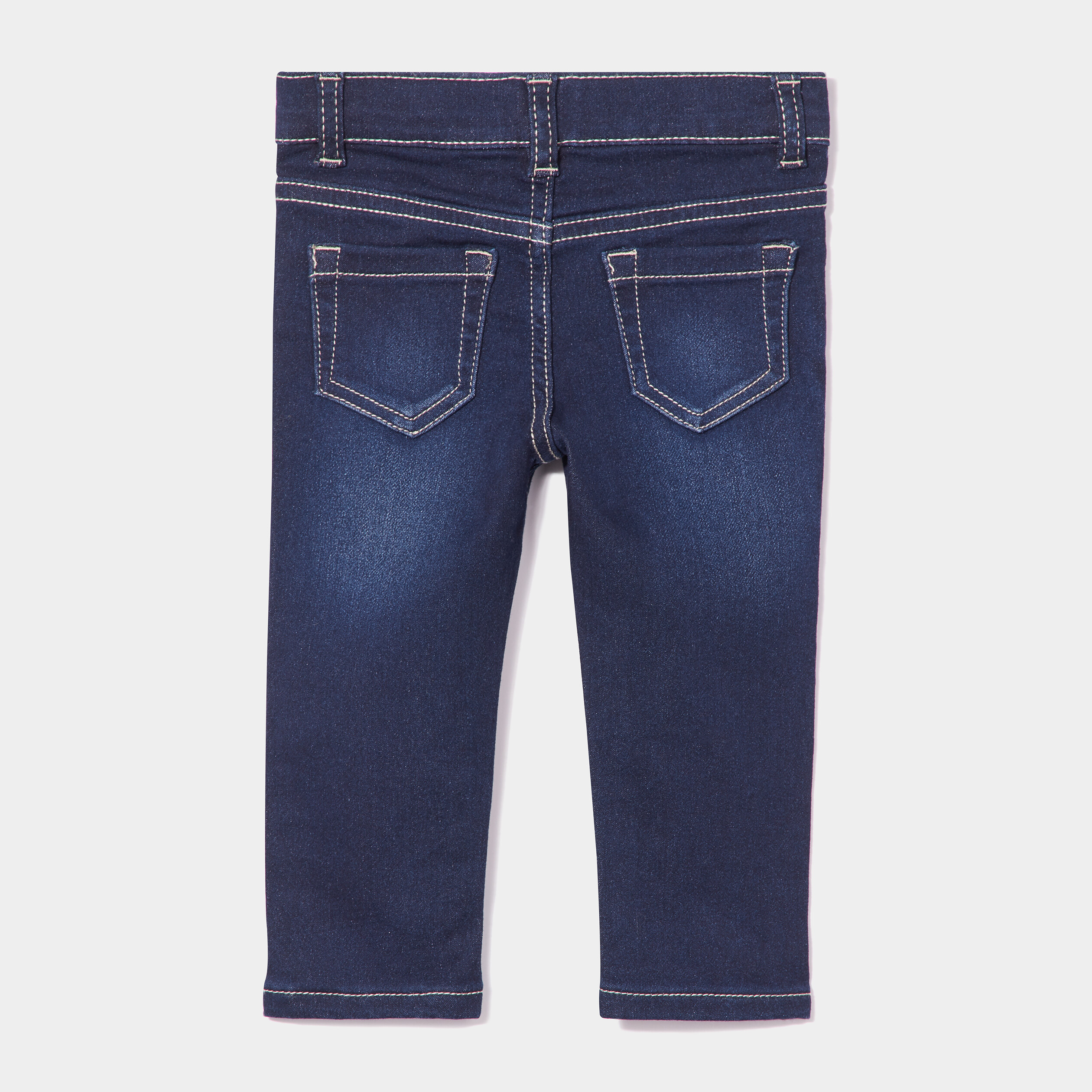 Jeans slim 4 poches taille ajustable denim brut bébé garçon | La Halle