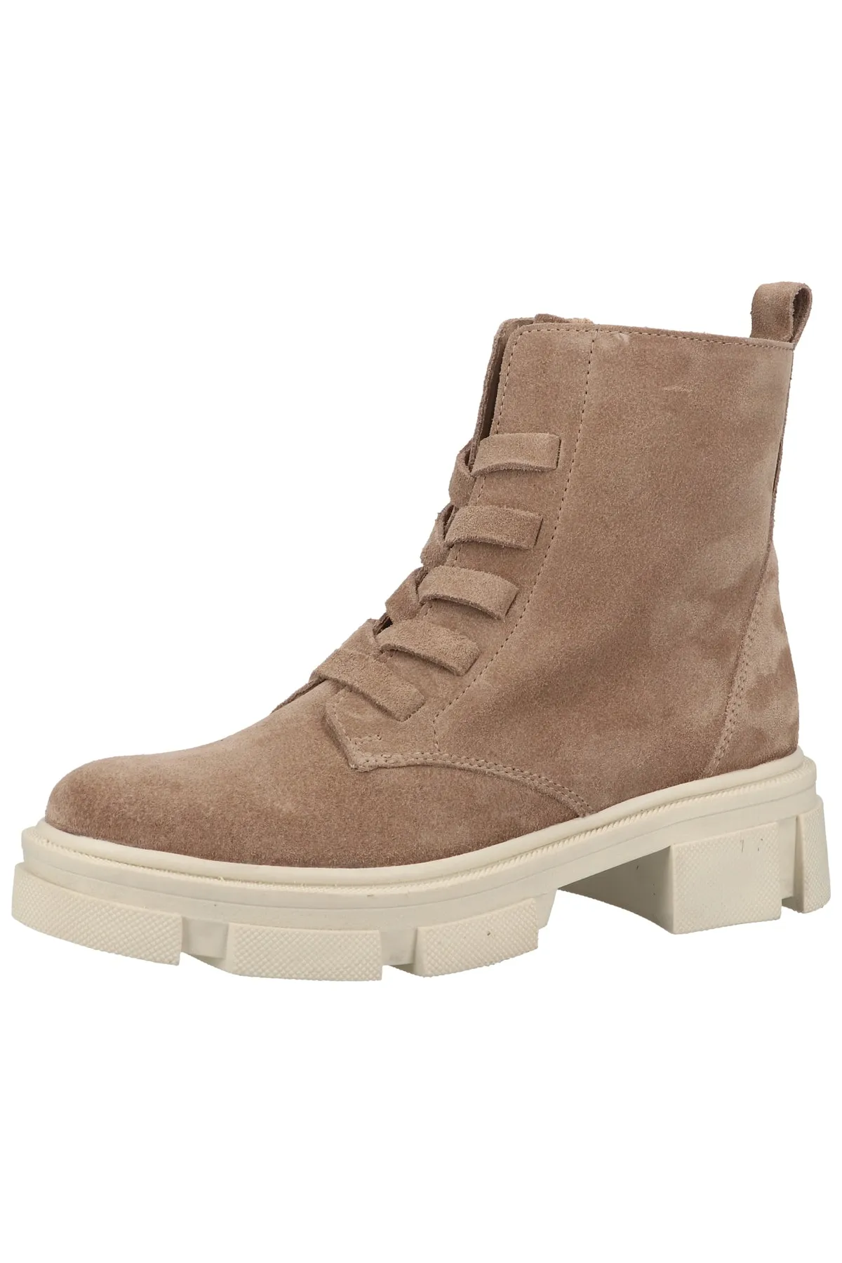 ILC  Stiefelette - Beige - Blockabsatz