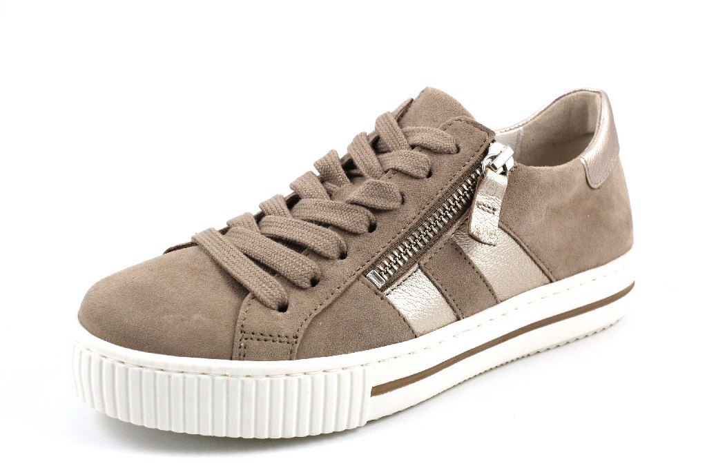 GABOR Freizeit Schnürer beige