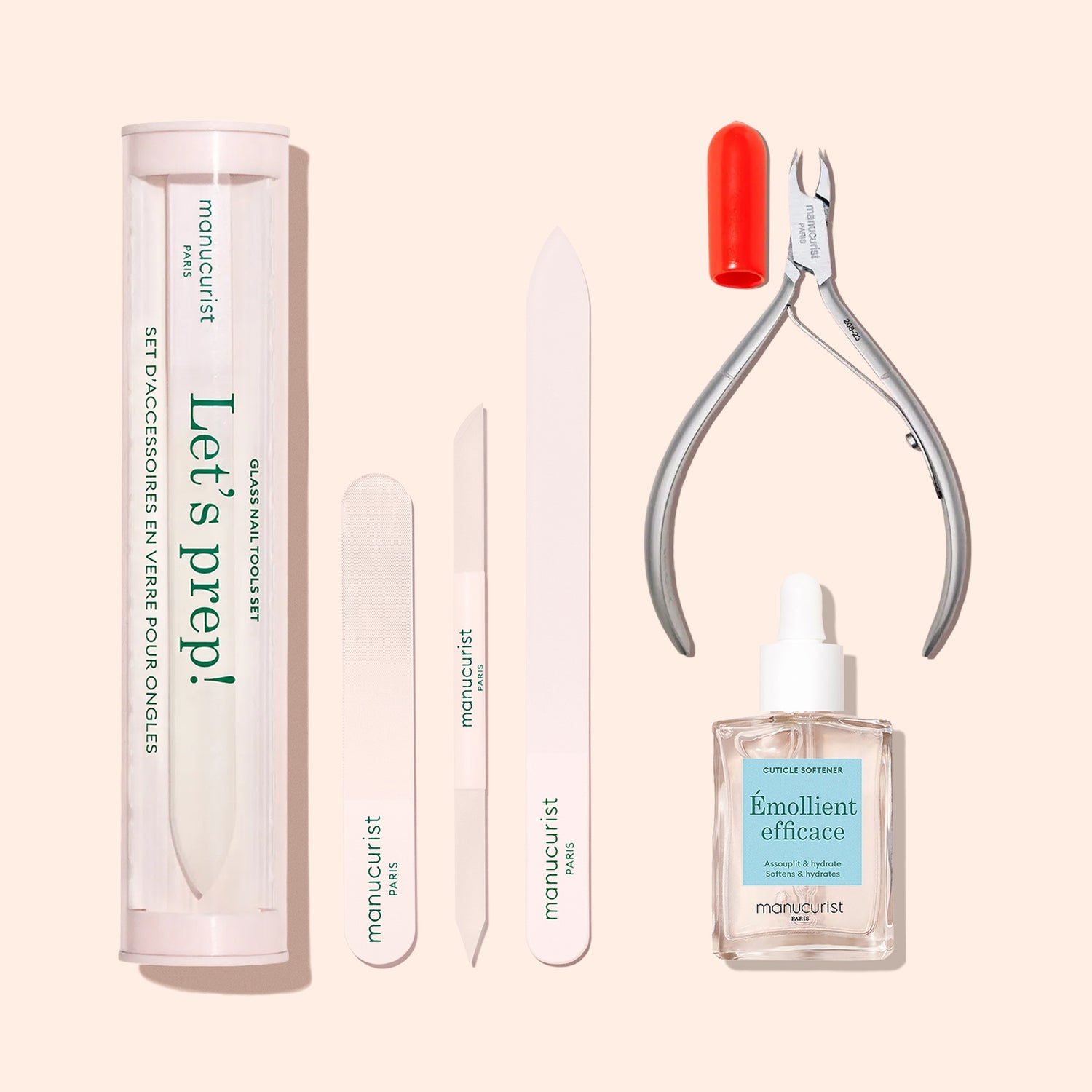 Accessori per unghie in vetro Trio