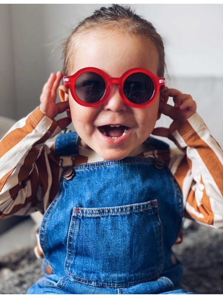 BabyMocs Sonnenbrille Vegan in rot günstig kaufen onesize