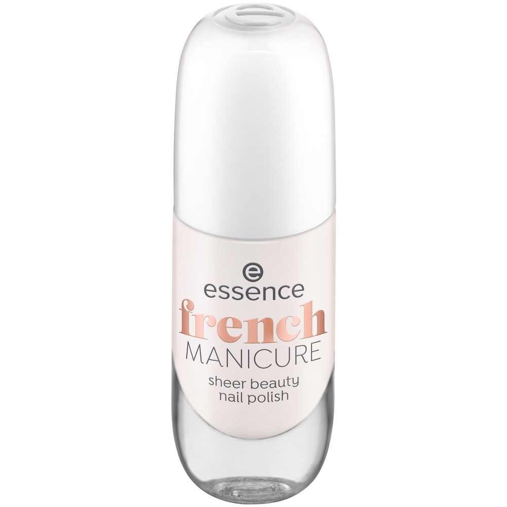 essence french Manicure sheer beauty nail polish Vernis à Ongles