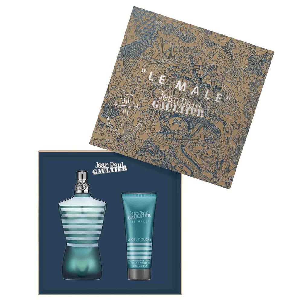 Jean Paul Gaultier COFFRET LE MALE EAU DE TOILETTE 125ML ET GEL DOUCHE 75ML
