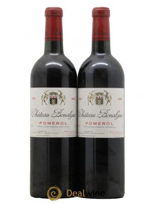 Château Bonalgue  2001 - Lot de 2 Bouteilles