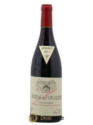 Côtes du Rhône Château de Fonsalette Emmanuel Reynaud  2011 - Lot de 1 Bouteille