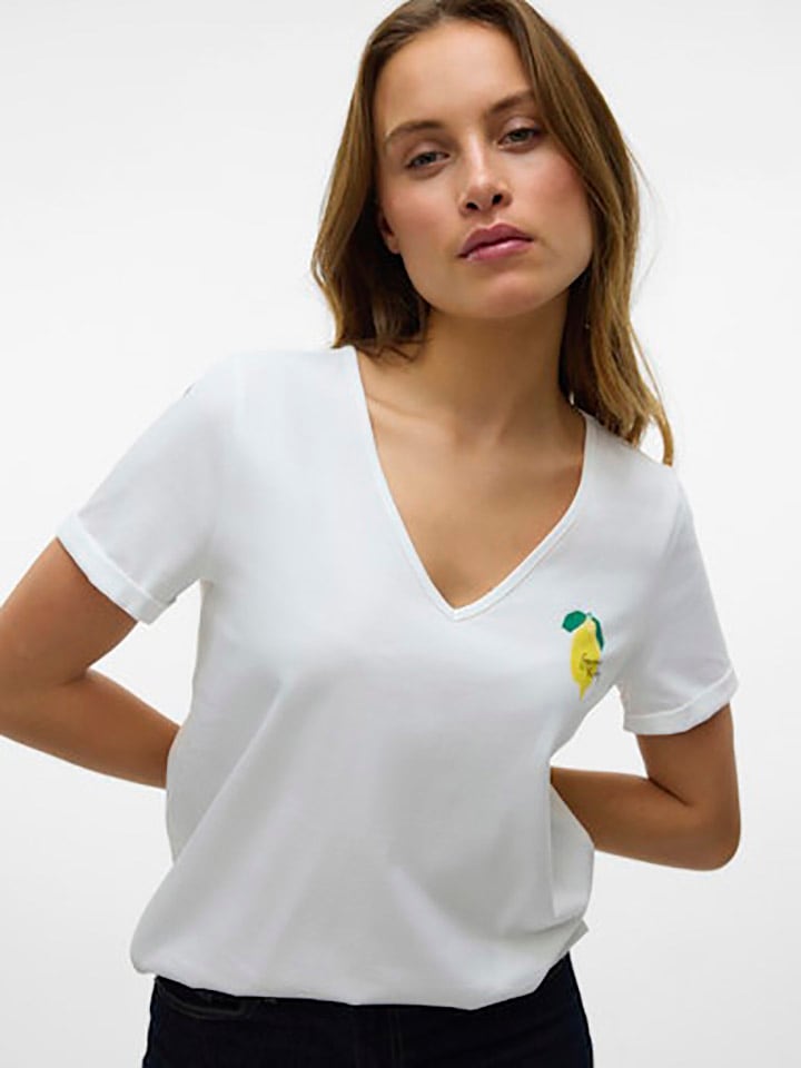 Vero Moda Shirt in Weiß günstig kaufen