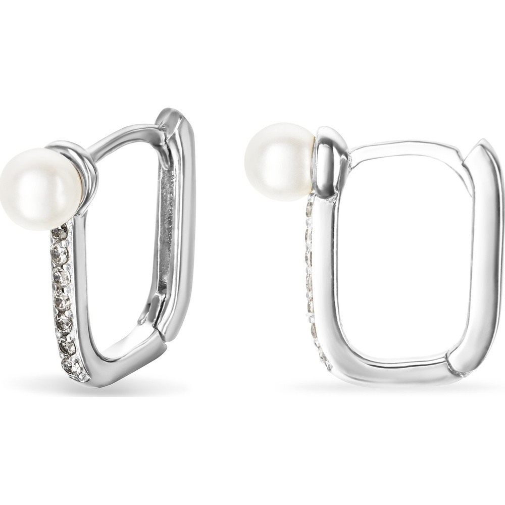 FAVS Créoles 925 Argent Boucles d'oreilles