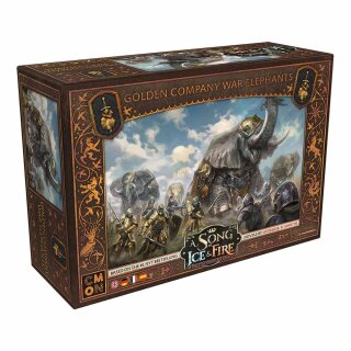 A Song of Ice & Fire – Golden Company War Elephants (Kriegselefanten der Goldenen Kompanie) (Multilingual)