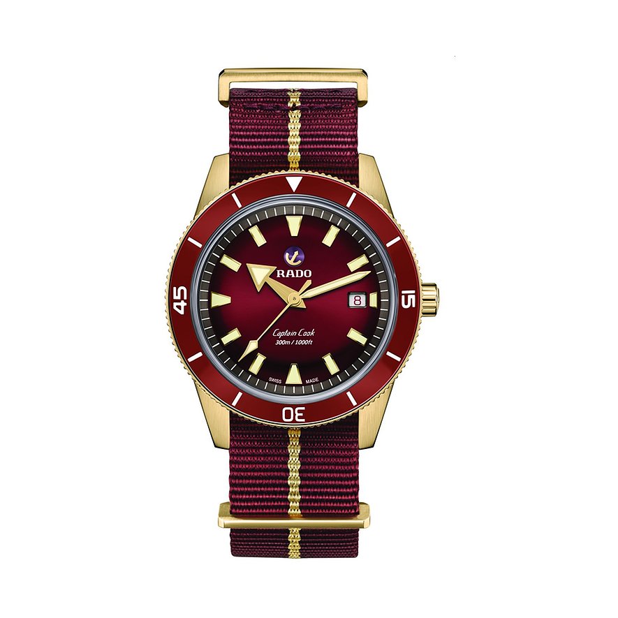 Rado Herrenuhr Captain Cook Bronze