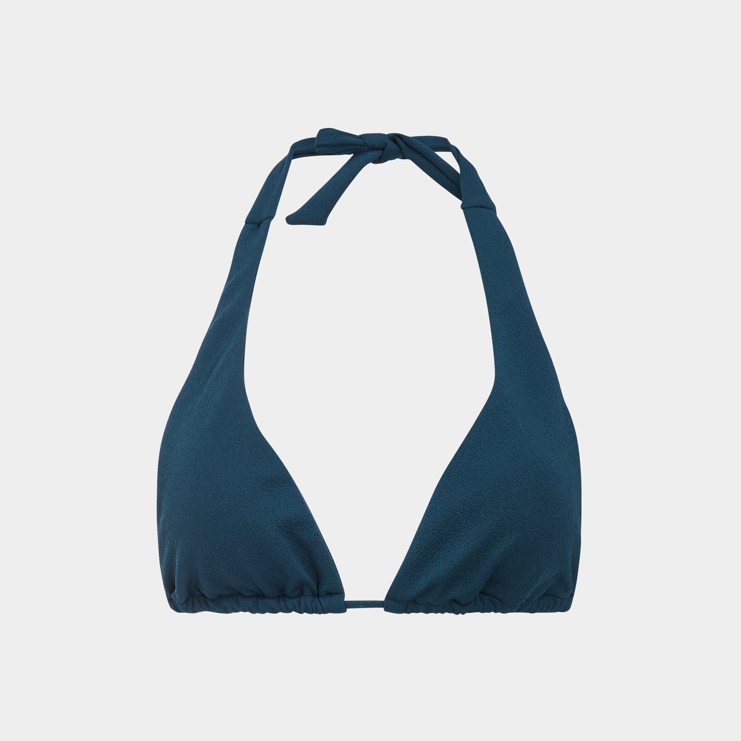 Haut de maillot de bain multipositions bleu pétrole femme | La Halle