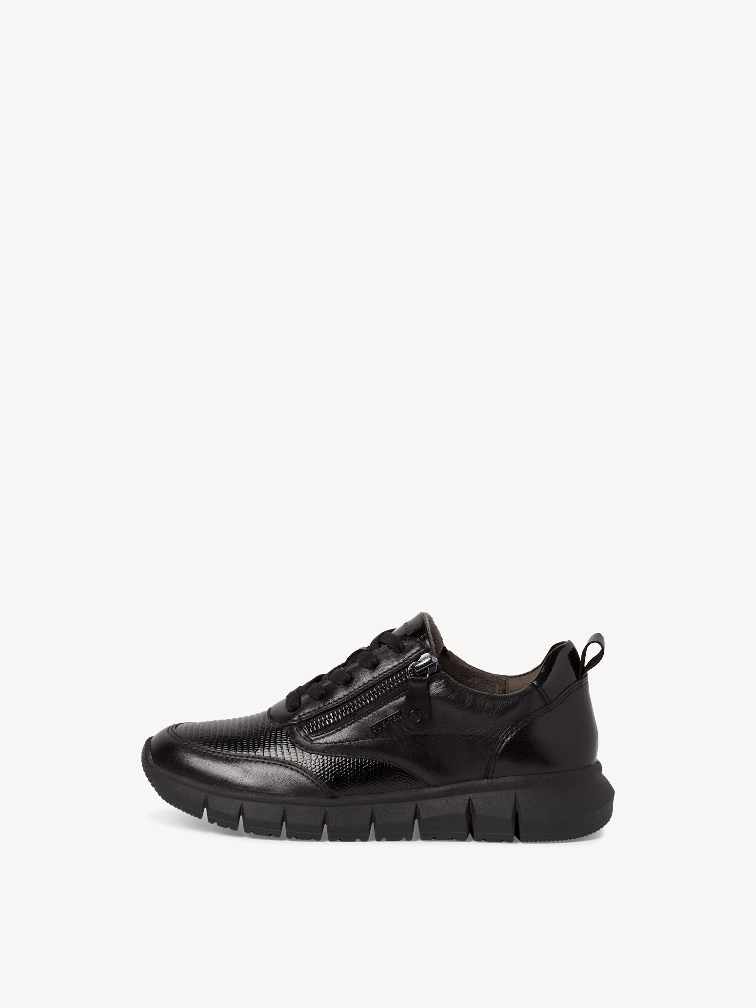 Derbie en cuir - noir