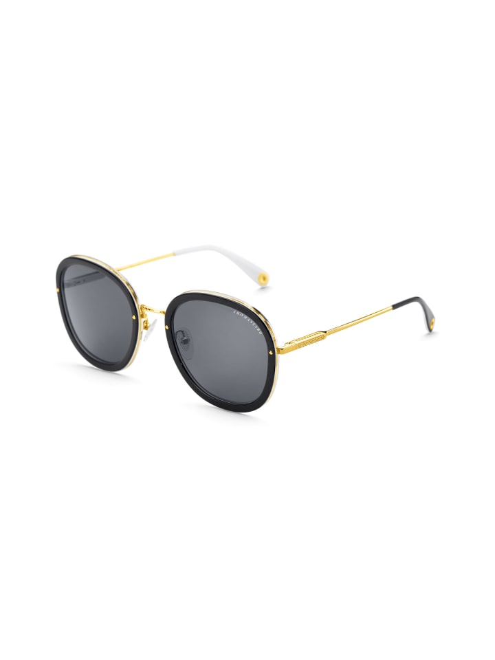Thomas Sabo Sonnenbrille in gold, schwarz, weiß günstig kaufen onesize