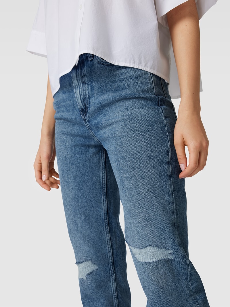 Straight Fit Jeans im 5-Pocket-Design Modell 'NEW CLASSIC' in jeans