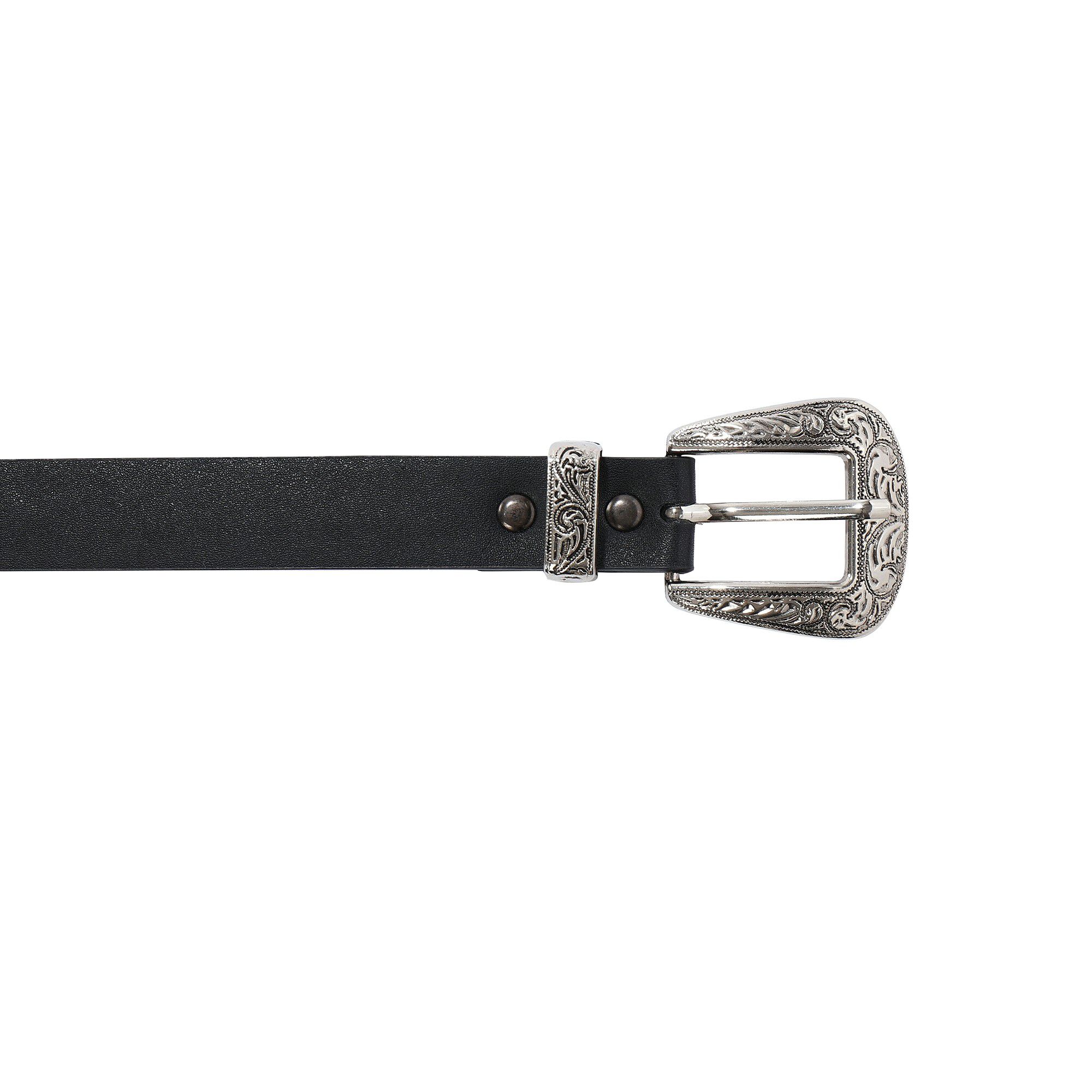 Ceinture noir style western